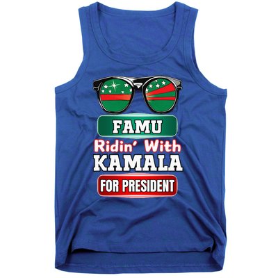 Ridin With Kamala Florida Famu Hbc Tank Top