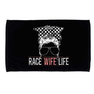 Race Wife Life Motorsport Circuit Racing Car Race Microfiber Hand Towel