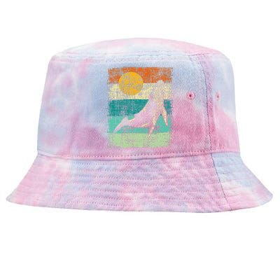 Retro Whale Lover Marine Biologist Aquarist Whales Animal Tie-Dyed Bucket Hat