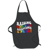 Raising With Love Acceptance And Pride Groovy Lgbtq Apron