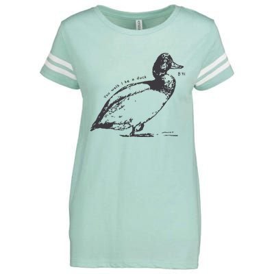 Rm Walk Like A Duck Enza Ladies Jersey Football T-Shirt