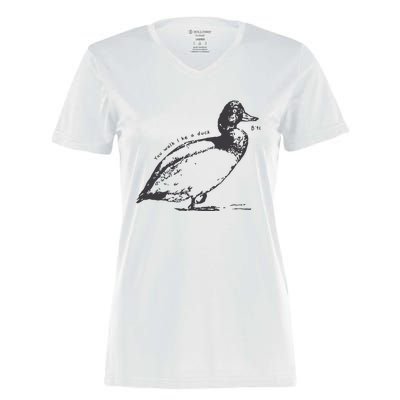 Rm Walk Like A Duck Women's Momentum V-Neck T-Shirt