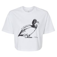 Rm Walk Like A Duck Bella+Canvas Jersey Crop Tee