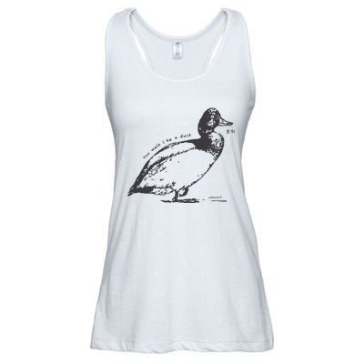 Rm Walk Like A Duck Ladies Essential Flowy Tank