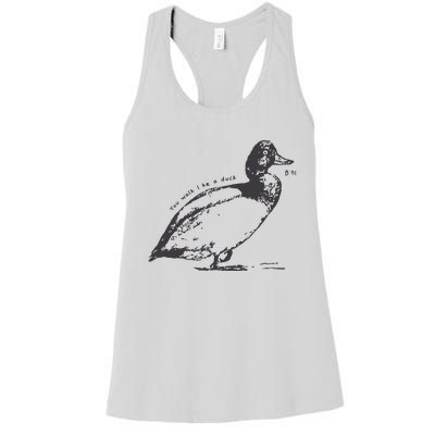 Rm Walk Like A Duck Women's Racerback Tank