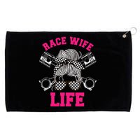 Race Wife Life Dirt Track Racing Racer Bike Car MX Grommeted Golf Towel