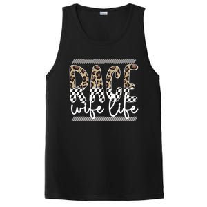 Race Wife Life Proud Race Wife Of A Racer Cool Gift PosiCharge Competitor Tank