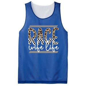 Race Wife Life Proud Race Wife Of A Racer Cool Gift Mesh Reversible Basketball Jersey Tank