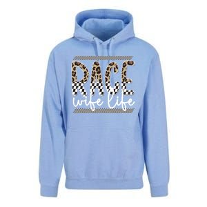 Race Wife Life Proud Race Wife Of A Racer Cool Gift Unisex Surf Hoodie