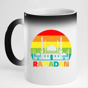 Ramadan Weight Loss And Fasting Fasting Mode On Cute Gift 11oz Black Color Changing Mug