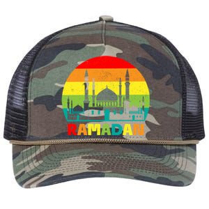 Ramadan Weight Loss And Fasting Fasting Mode On Cute Gift Retro Rope Trucker Hat Cap