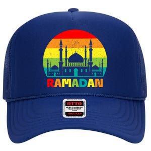 Ramadan Weight Loss And Fasting Fasting Mode On Cute Gift High Crown Mesh Back Trucker Hat