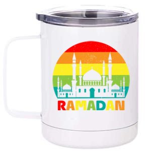 Ramadan Weight Loss And Fasting Fasting Mode On Cute Gift 12 oz Stainless Steel Tumbler Cup