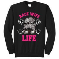 Race Wife Life Dirt Track Racing Racer Bike Car MX Sweatshirt