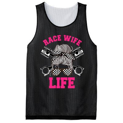 Race Wife Life Dirt Track Racing Racer Bike Car MX Mesh Reversible Basketball Jersey Tank