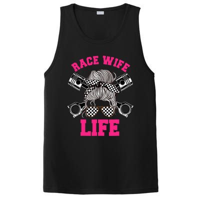 Race Wife Life Dirt Track Racing Racer Bike Car MX PosiCharge Competitor Tank