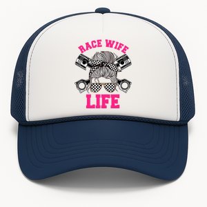 Race Wife Life Dirt Track Racing Racer Bike Car MX Trucker Hat