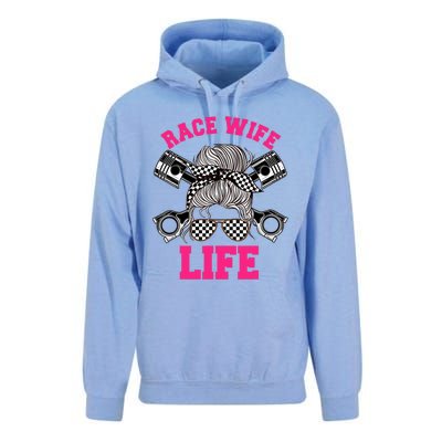 Race Wife Life Dirt Track Racing Racer Bike Car MX Unisex Surf Hoodie