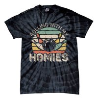 Rolling With My Homies Retro Bowling Bowler Tie-Dye T-Shirt