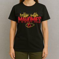 Rolling With Mahomies Mahomes 15 T-Shirt