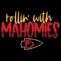 Rolling With Mahomies Mahomes 15 T-Shirt