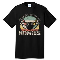 Rolling With My Homies Retro Bowling Bowler Team Tall T-Shirt