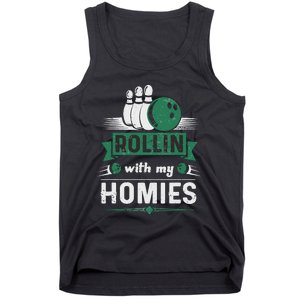 Rollin with my Homies Retro Bowling Tank Top