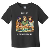 Rolling With My Homies Tabletop Gamer Premium Toddler T-Shirt