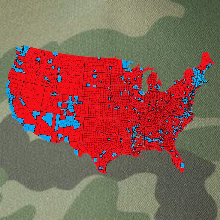 Red Wave Map Of Usa In The 2024 Presidential Election Maga Legacy Tie Dye Trucker Hat