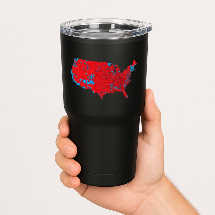 Red Wave Map Of Usa In The 2024 Presidential Election Maga Tumbler