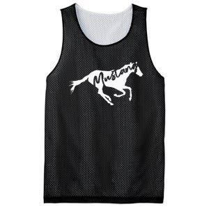 Running Wild Mustang Horse Breed Lover Silhouette Mesh Reversible Basketball Jersey Tank