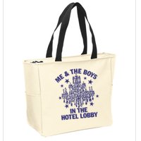 Remi Wolf Me And The B.O.Y.S In The Hotel Lobby Zip Tote Bag
