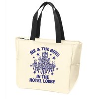 Remi Wolf Me And The B.O.Y.S In The Hotel Lobby Zip Tote Bag