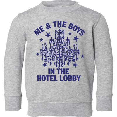 Remi Wolf Me And The B.O.Y.S In The Hotel Lobby Toddler Sweatshirt