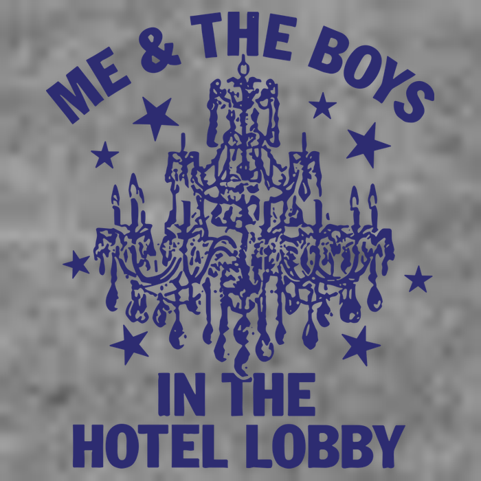 Remi Wolf Me And The B.O.Y.S In The Hotel Lobby Toddler Sweatshirt