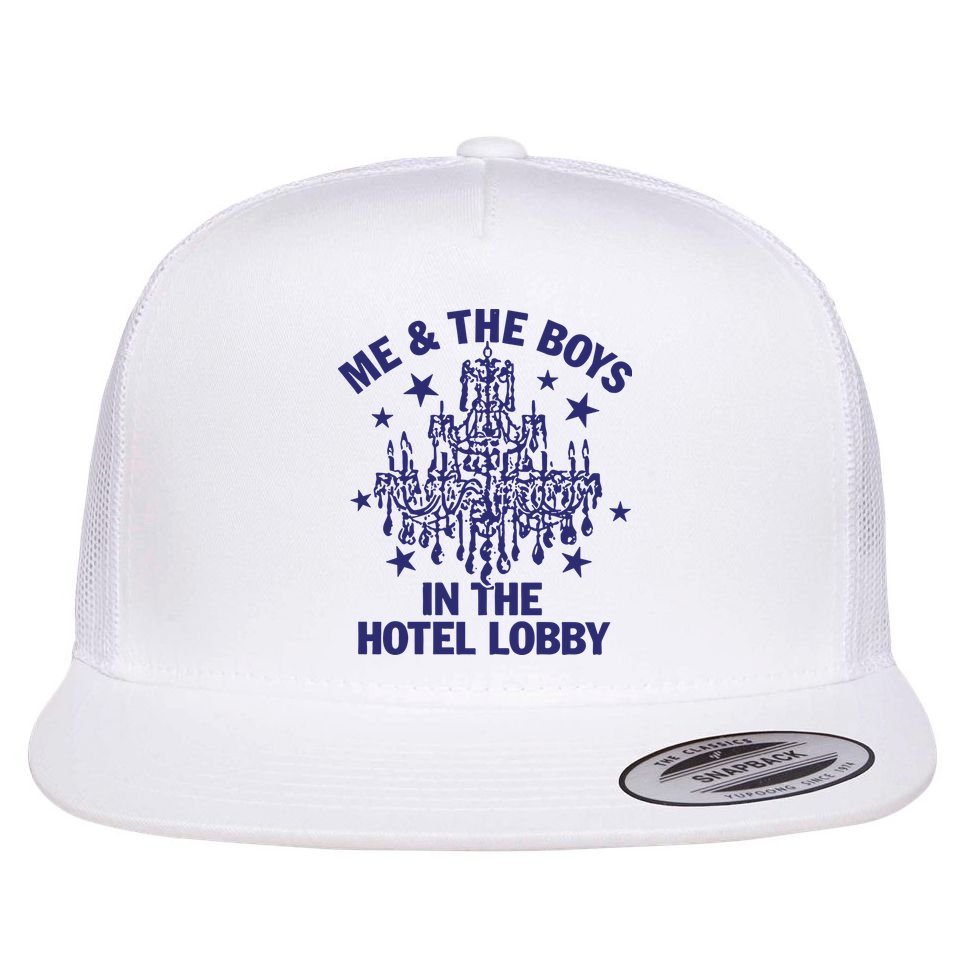 Remi Wolf Me And The B.O.Y.S In The Hotel Lobby Flat Bill Trucker Hat