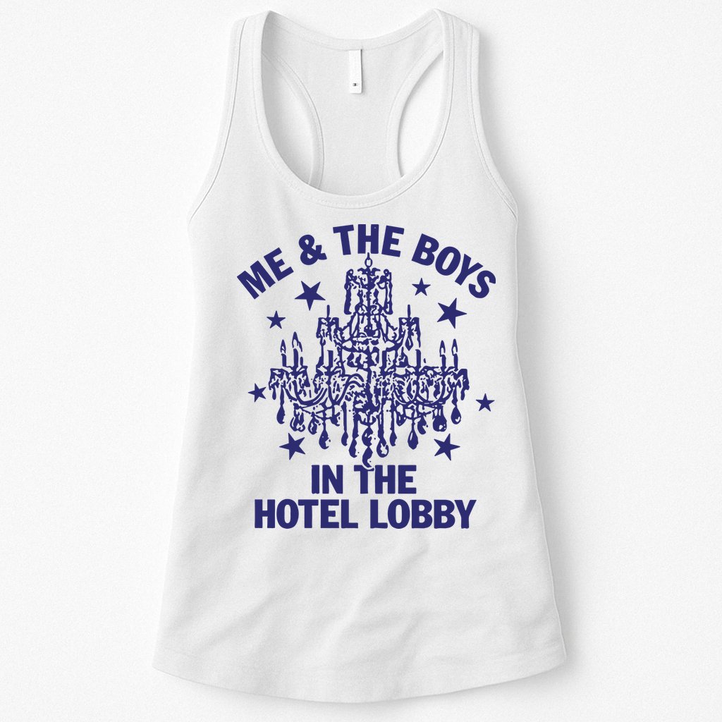 Remi Wolf Me And The B.O.Y.S In The Hotel Lobby Womens Tank Top