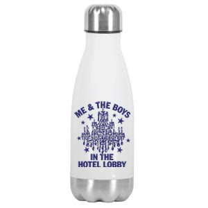 Remi Wolf Me And The B.O.Y.S In The Hotel Lobby Stainless Steel Insulated Water Bottle