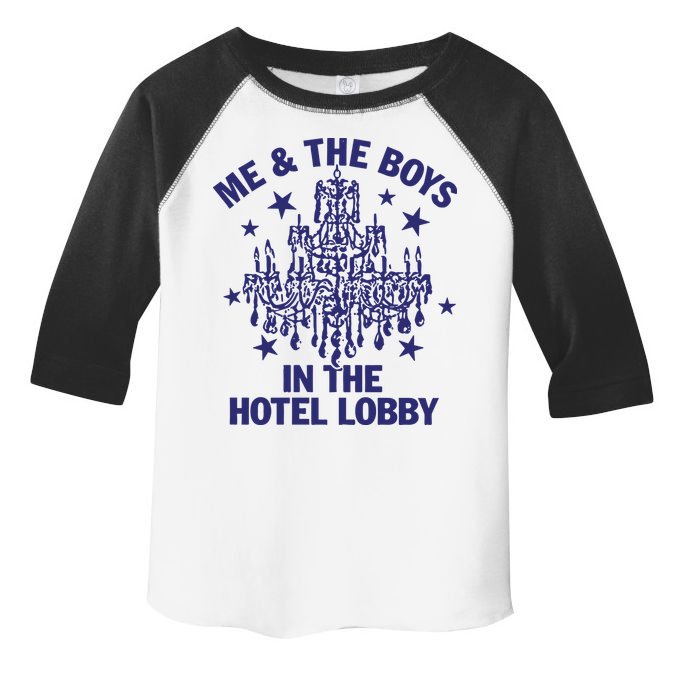 Remi Wolf Me And The B.O.Y.S In The Hotel Lobby Toddler Fine Jersey T-Shirt