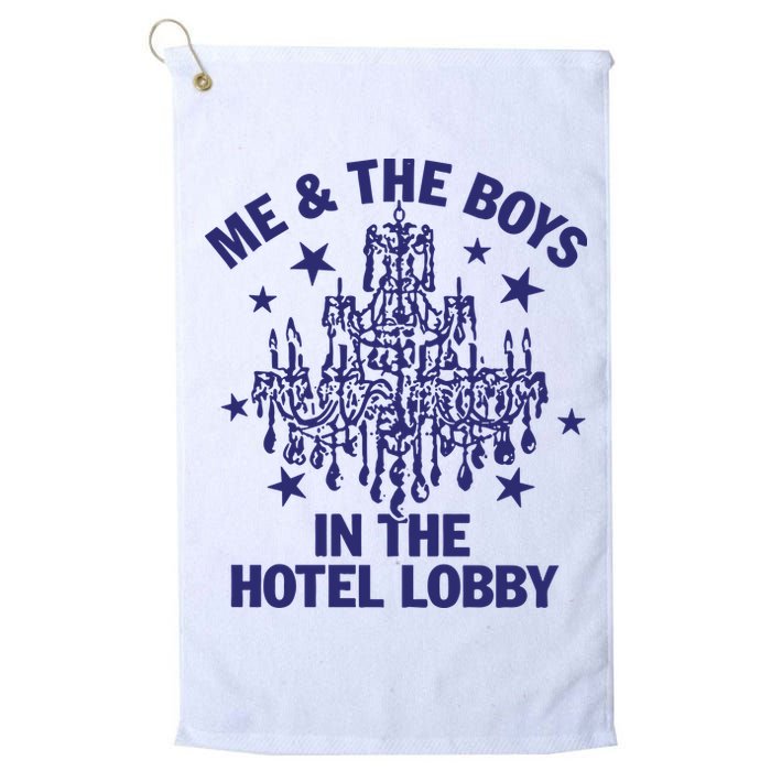 Remi Wolf Me And The B.O.Y.S In The Hotel Lobby Golf Towel