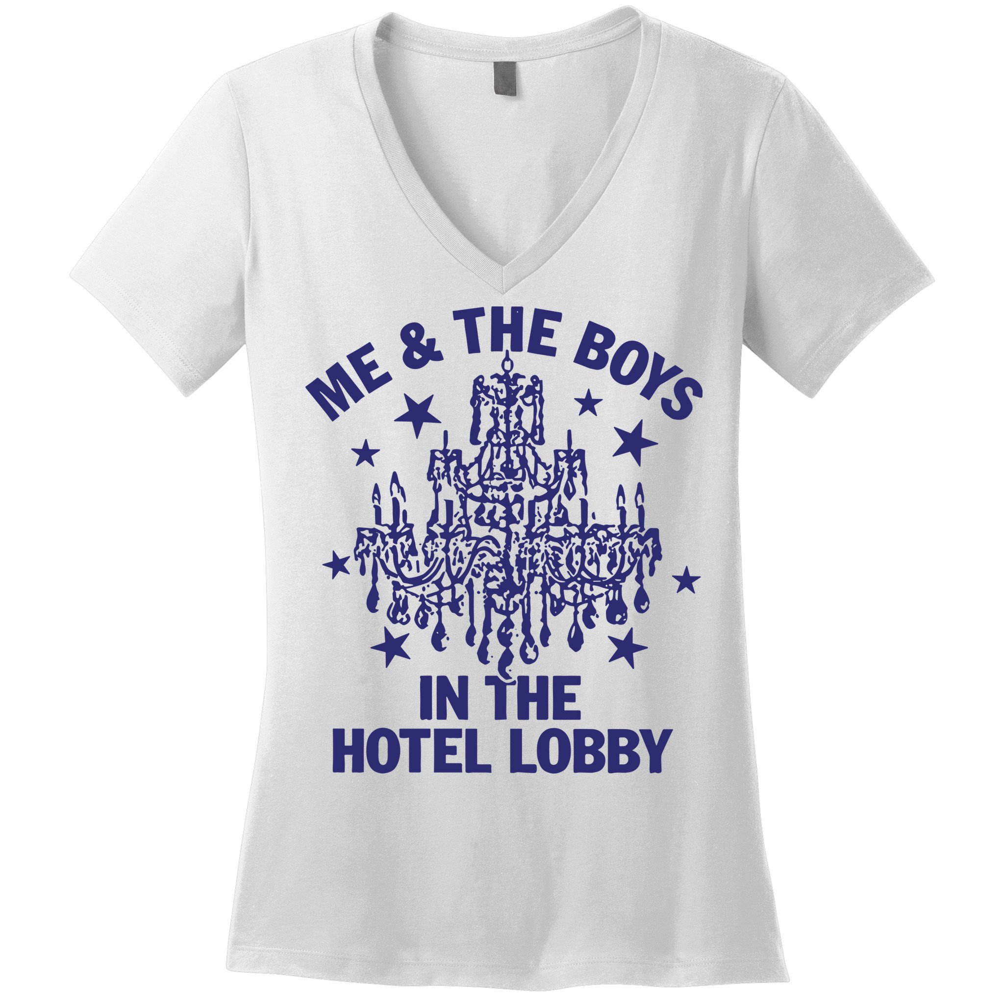 Remi Wolf Me And The B.O.Y.S In The Hotel Lobby Women's V-Neck T-Shirt