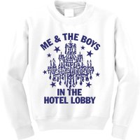 Remi Wolf Me And The B.O.Y.S In The Hotel Lobby Kids Sweatshirt