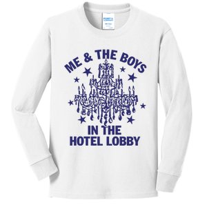 Remi Wolf Me And The B.O.Y.S In The Hotel Lobby Kids Long Sleeve Shirt