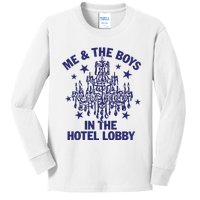 Remi Wolf Me And The B.O.Y.S In The Hotel Lobby Kids Long Sleeve Shirt