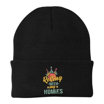 Rollin With My Homies Retro Bowling Beanie