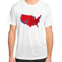 Red Wave Map Of Usa In The 2024 Presidential Election Maga Adult ChromaSoft Performance T-Shirt