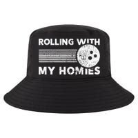 Rolling With My Homies Funny Bowling Cool Comfort Performance Bucket Hat