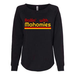 Rolling With Mahomies Chief Kingdom Womens California Wash Sweatshirt