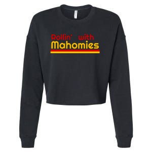 Rolling With Mahomies Chief Kingdom Cropped Pullover Crew