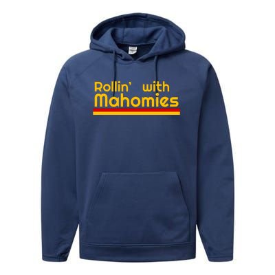 Rolling With Mahomies Chief Kingdom Champions Performance Fleece Hoodie